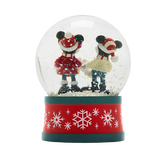 Disney Store Mickey and Minnie 2021 Snow Globe